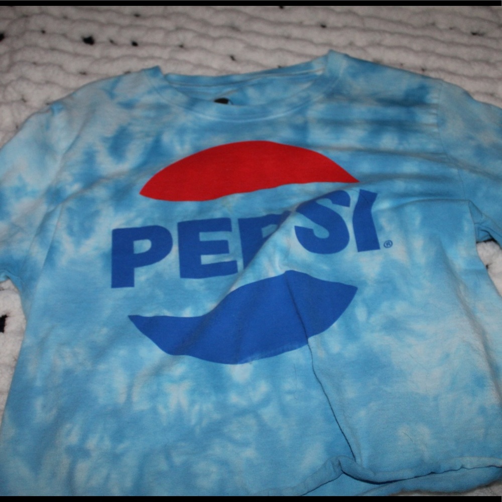 Crop top Pepsi shirt
